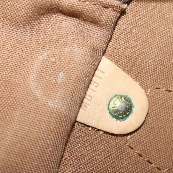 Louis Vuitton Speedy Handbag Monogram Canvas Brown Canvas Handbag (Pre-Owned) - Picture 7 of 16